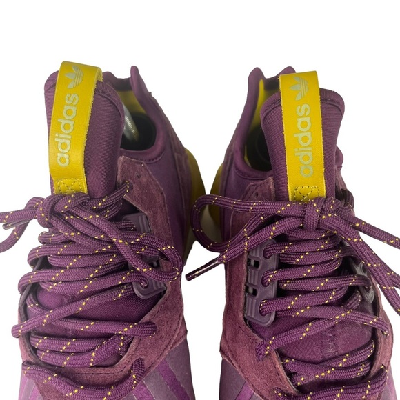 Adidas Tubular Purple Suede Athletic Shoes Mens Size‎ 8 - Picture 6 of 12